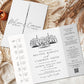 Elegant Wedding Invitations with Venue Illustration