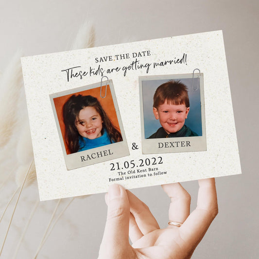 These Kids are Getting Married Save The Date, Photo Save The Date Cards