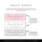 Luxury Gatefold Wedding Invitation with Signature Belly Band & Custom Venue Sketch