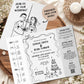 Whimsical Hand-Drawn Wedding Invitations