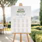 Custom Venue Sketch Wedding Table Plan Sign